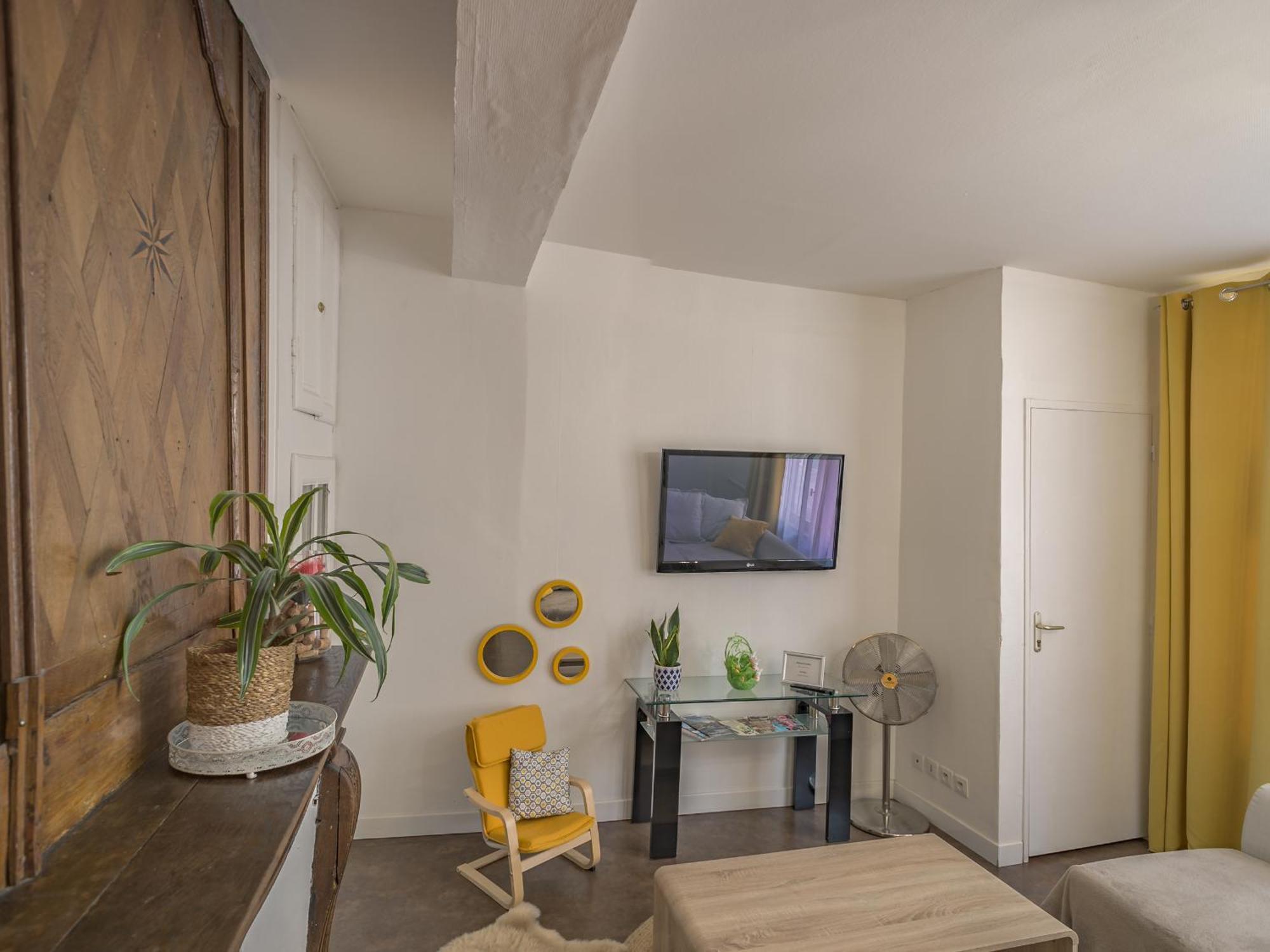 Quartier Cathedrale Centre, Wifi Et Parking - Zen Appart Troyes Bilik gambar